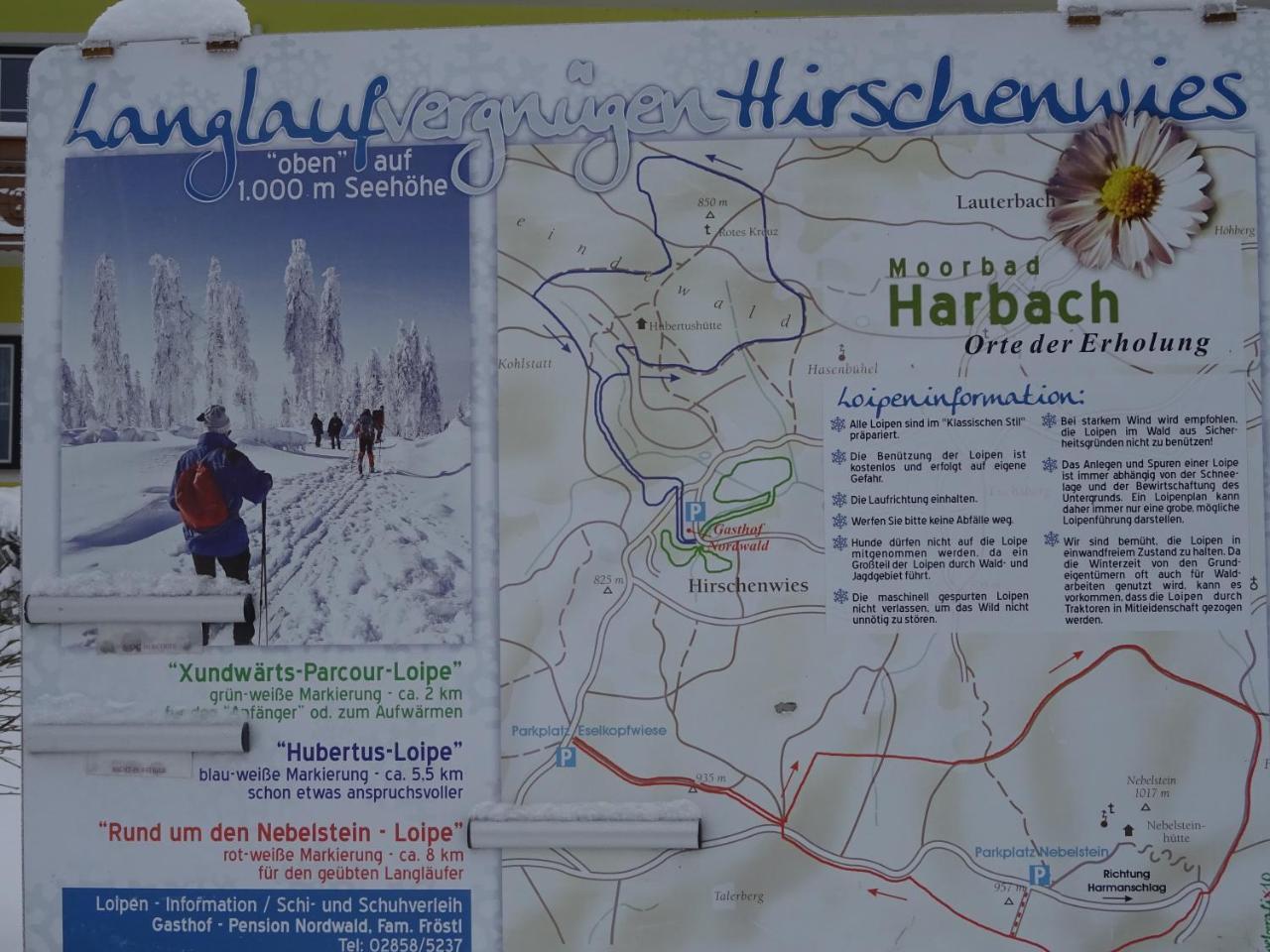 Gasthof-Pension Nordwald Harbach  Zewnętrze zdjęcie